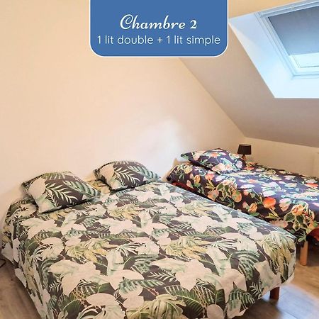 Sherman & Willy Jeep - 2 Maisons De Vacances, 4Min A Pied De La Plage - Parking Prive - Wifi Gratuit - Terrasse - Calme Saint-Côme-de-Fresné Habitación foto